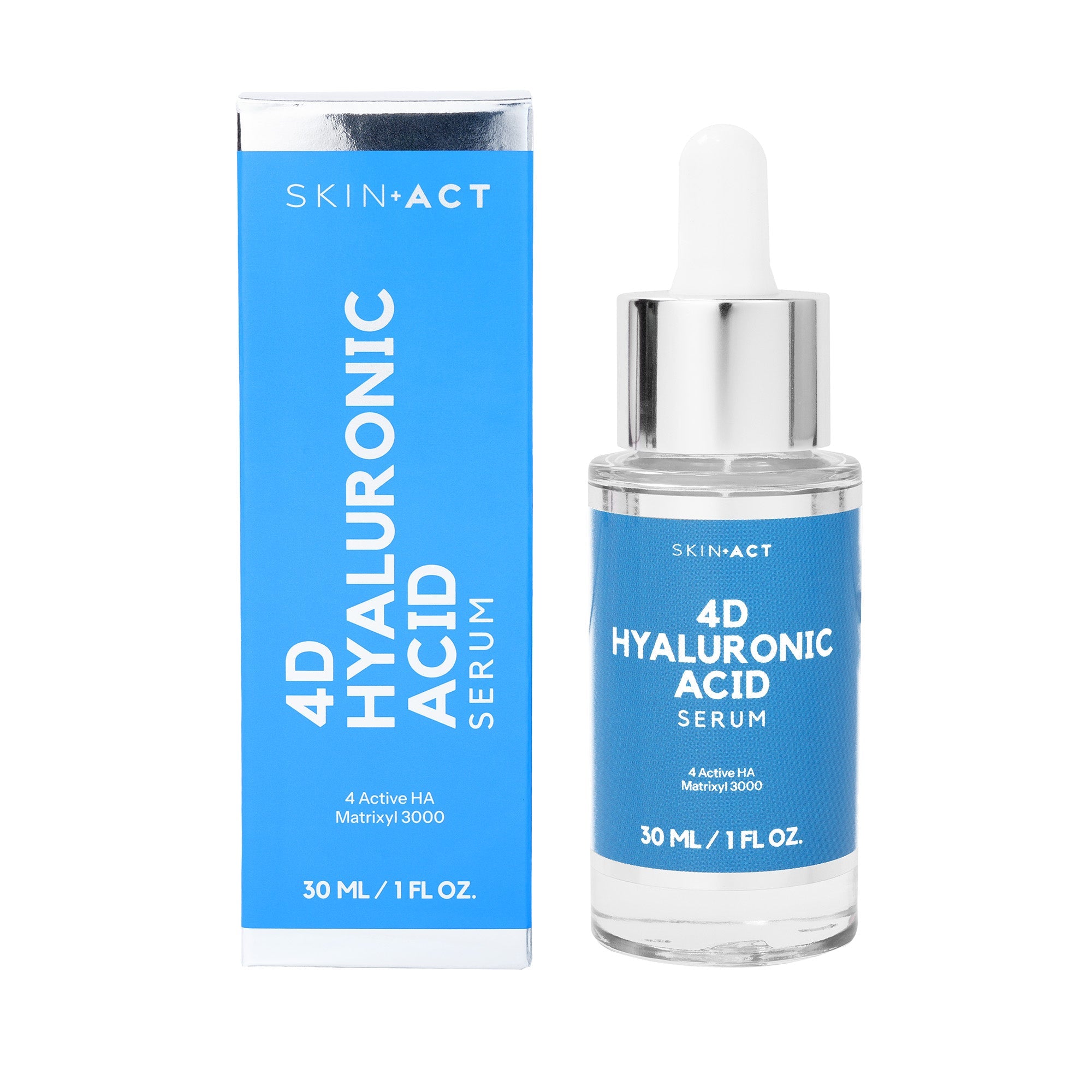 Skinact 4D Hyaluronic Acid Serum it's packaging