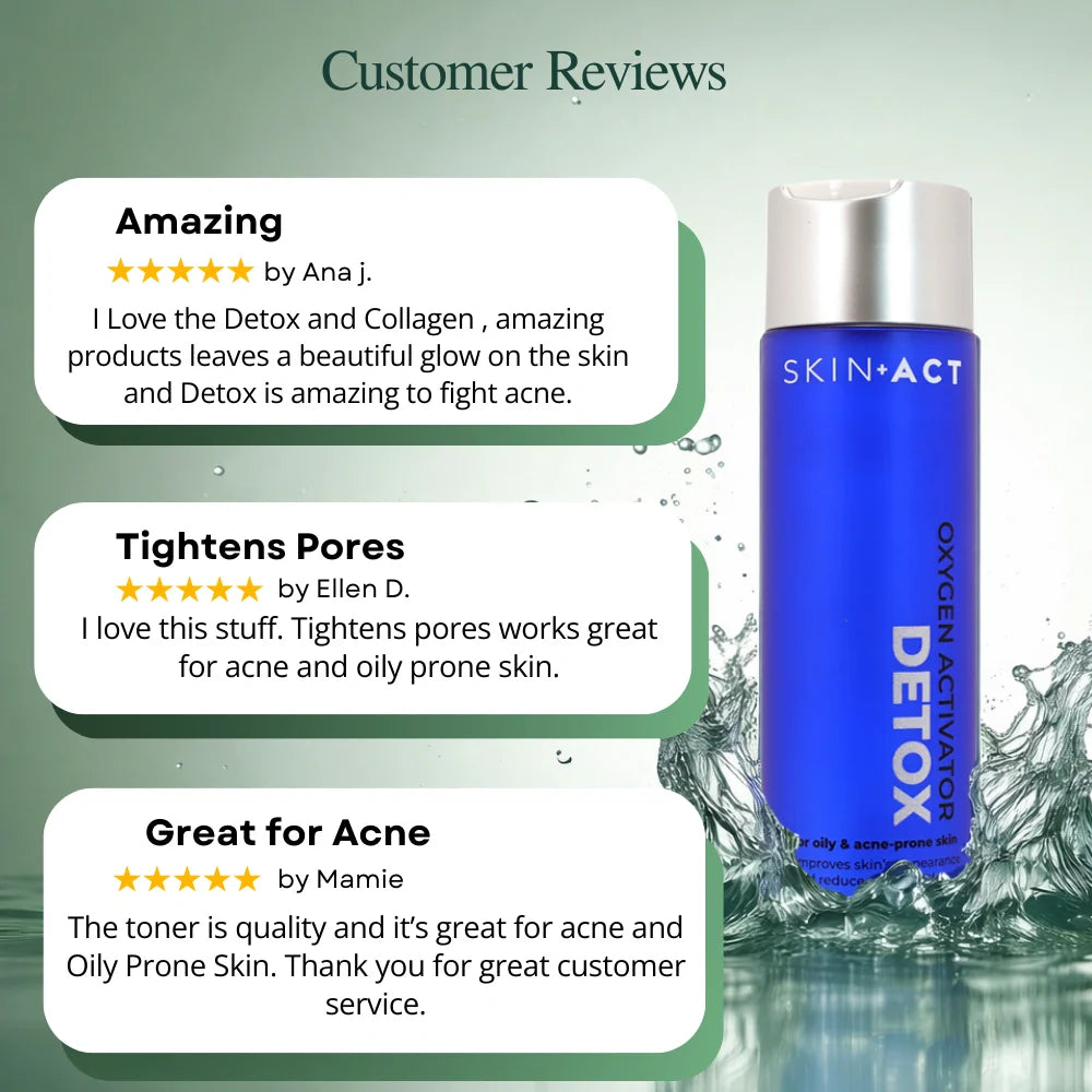 Detox Oxygen Activator Beneficial For Acne And Oily Prone Skin