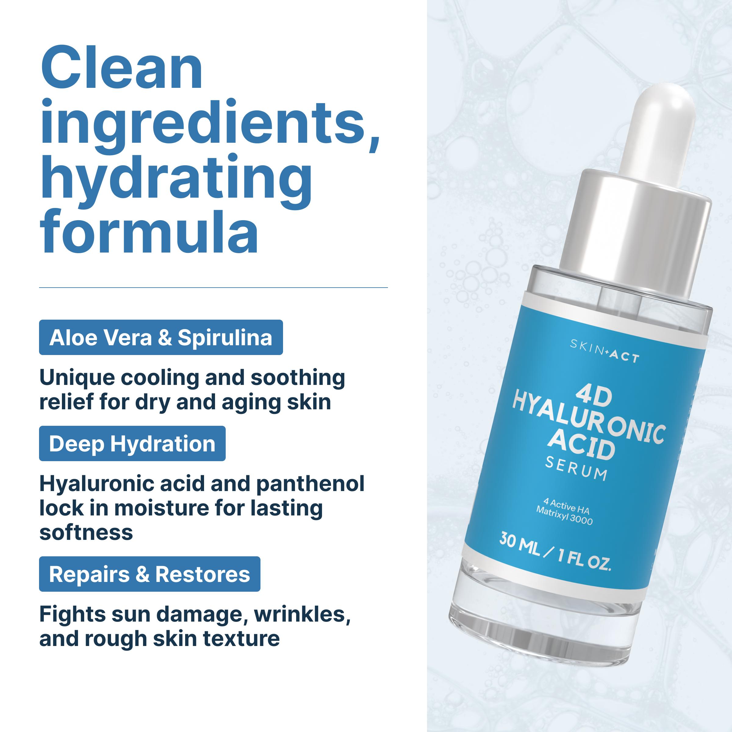 4D Hyaluronic Acid Serum