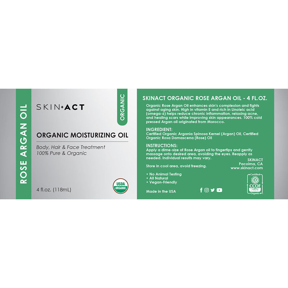 Organic Rose Argan Oil