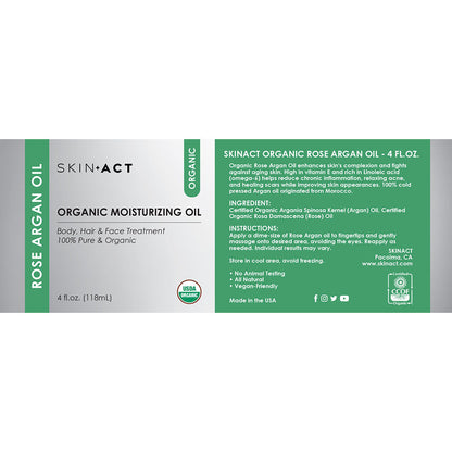 Organic Rose Argan Oil