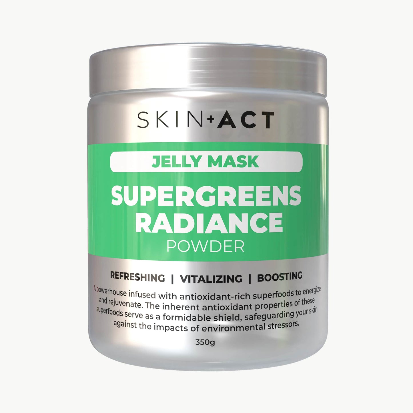 Supergreens Radiance Jelly Mask Powder, 350g