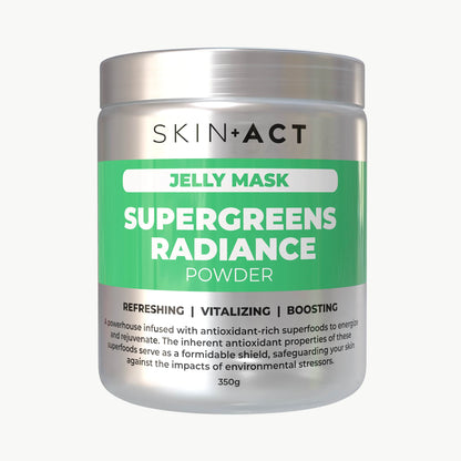 Supergreens Radiance Jelly Mask Powder, 350g