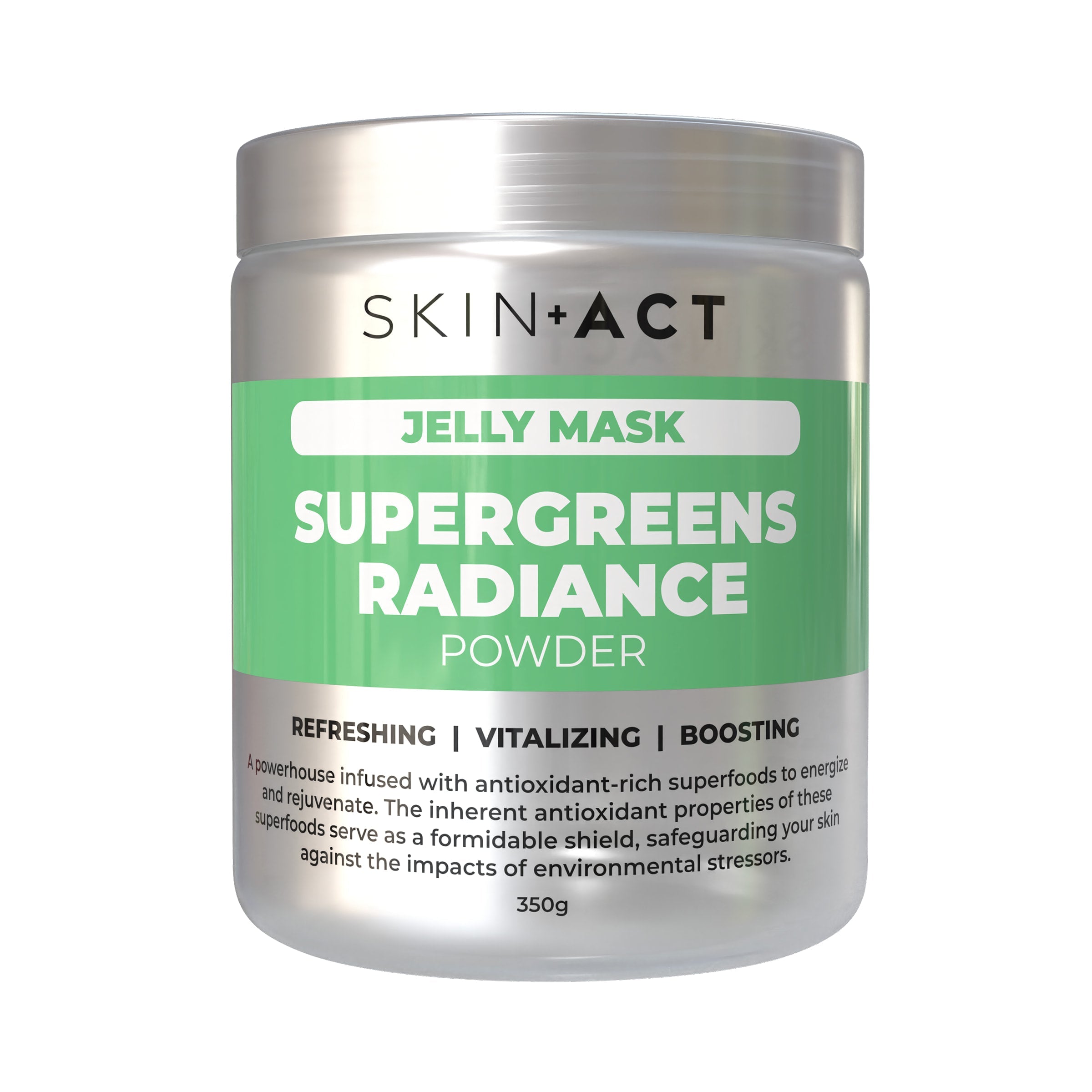Supergreens Radiance Jelly Mask Powder, 350g